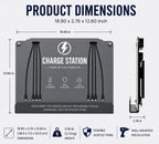 Wall Mounted Cell Phone Charging Station 8 Charging Cables 5V2.4A