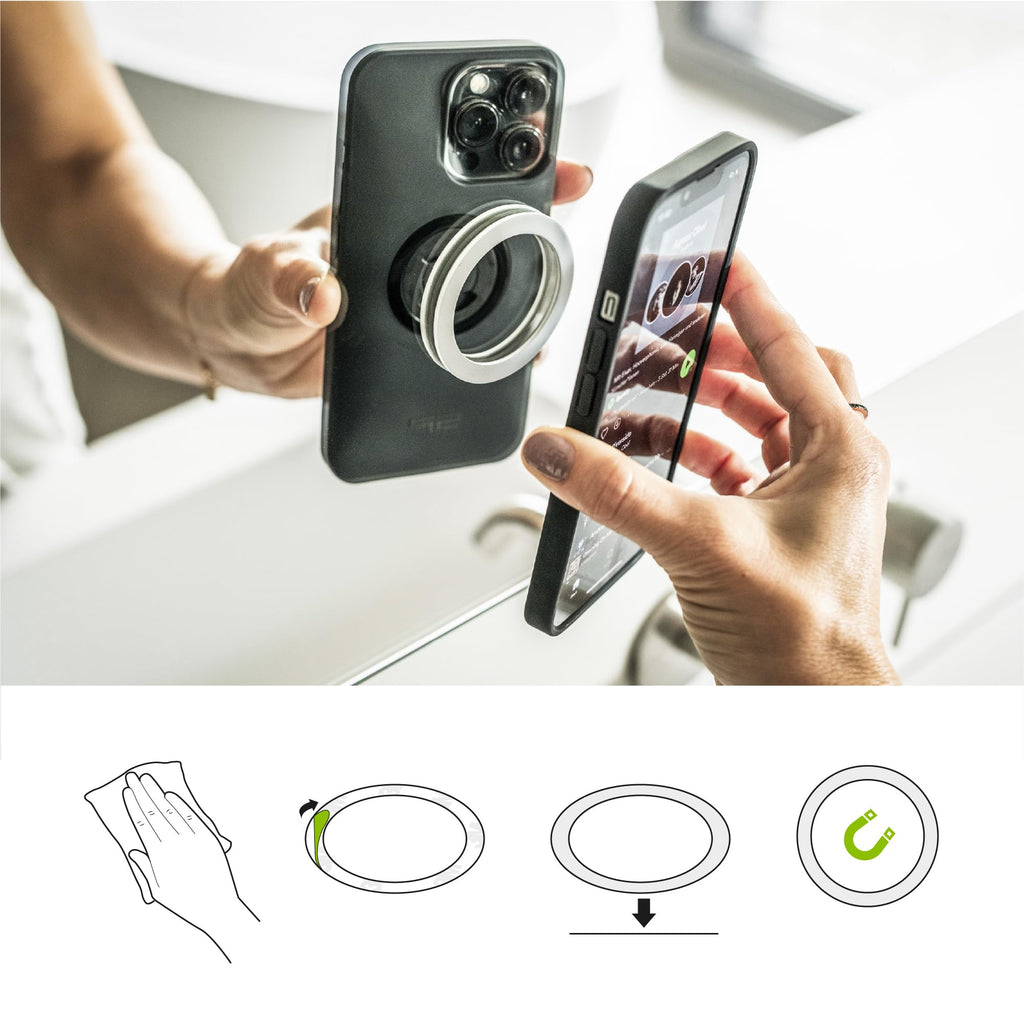 SP CONNECT Moto Bundle II with Anti Vibrations Module| SPC+ | Compatible with for Samsung S23 Ultra| Motorcycle Phone Mount |Phone Mount for Motorcycle Handlebars | Cell Phone Holder
