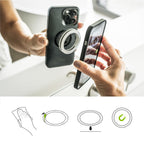 SP CONNECT Moto Bundle II with Anti Vibrations Module| SPC+ | Compatible with for Samsung S23 Ultra| Motorcycle Phone Mount |Phone Mount for Motorcycle Handlebars | Cell Phone Holder