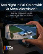 eufy Security eufyCam E40 2-Cam Kit, 2K MaxColor Night Vision，Built-in 16GB