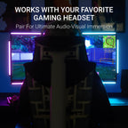 Audio Radar Gaming Light Bars for Deaf and Hard of Hearing Gamers