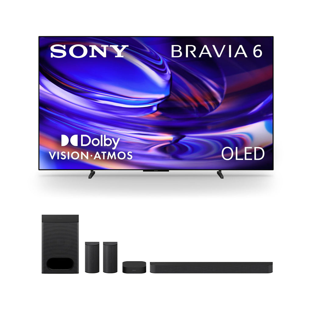 Sony 65 Inch BRAVIA 6 OLED 4K HDR Smart Google TV with Gemini (K-65A60)