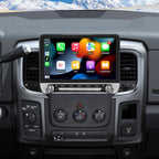 Car Radio for Dodge Ram 1500 2500 3500 2013-2018 Only for Manual AC 10inch