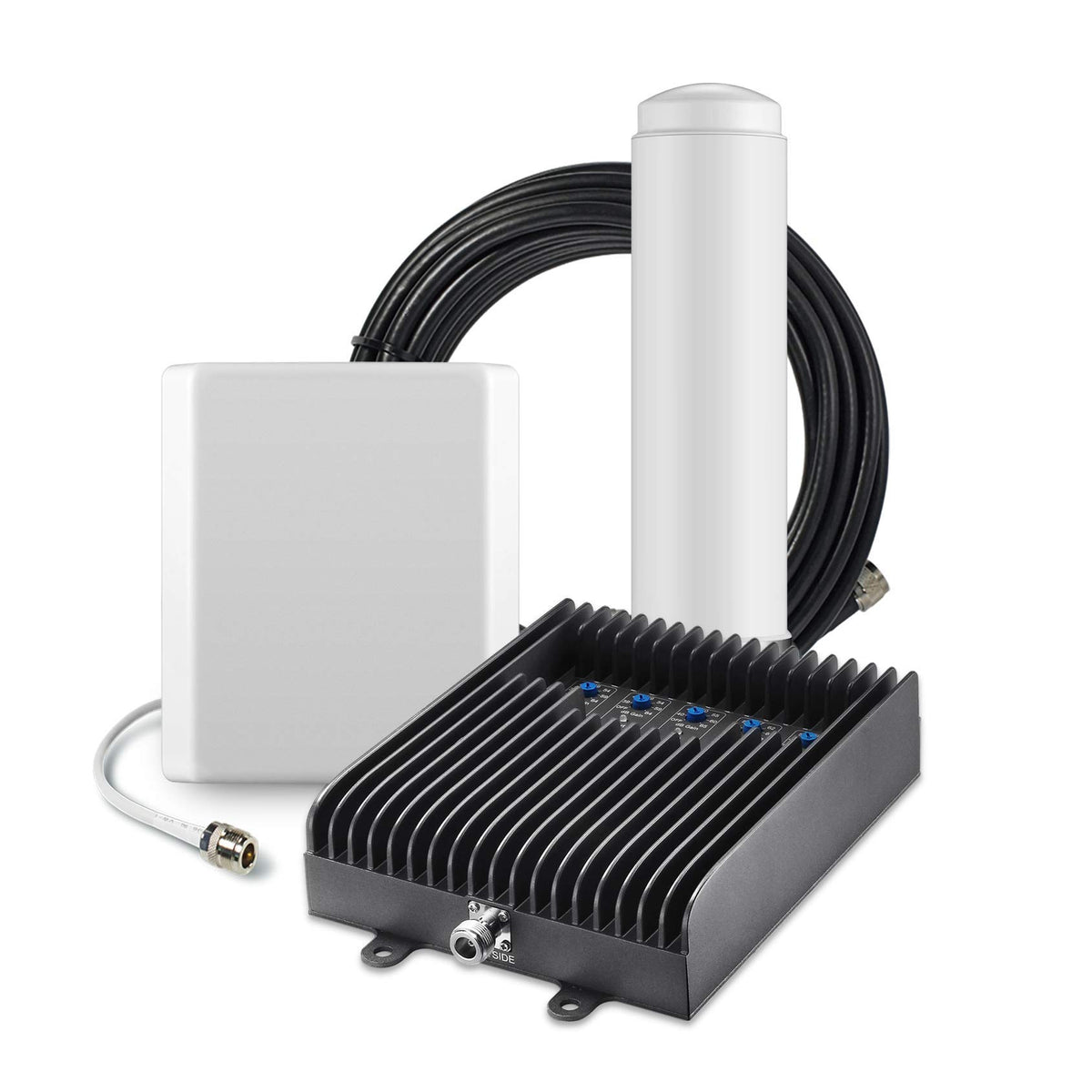 SureCall Fusion5s 2.0 Cell Phone Signal Booster for Home & Office up to 10000 sq ft, Omni Panel Antennas, Multi-User 4G/5G Boosts Verizon, AT&T, Sprint, T-Mobile, FCC Approved, USA Company