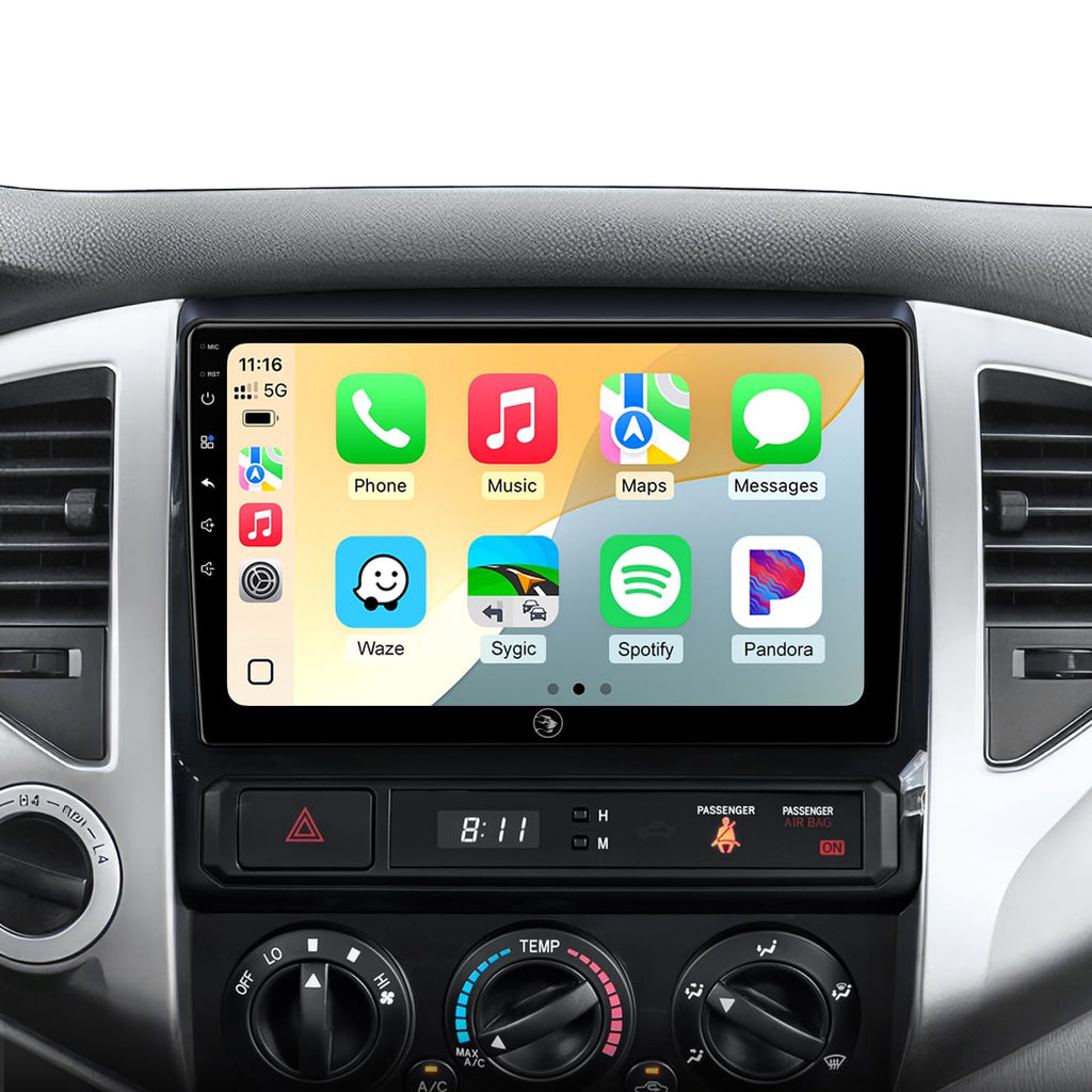 Car Stereo Radio for Toyota Tacoma 2005-2015, Wireless CarPlay Android Auto