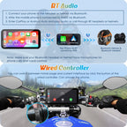 Carpuride W603 6.3" Motorcycle Wireless CarPlay & Android Auto