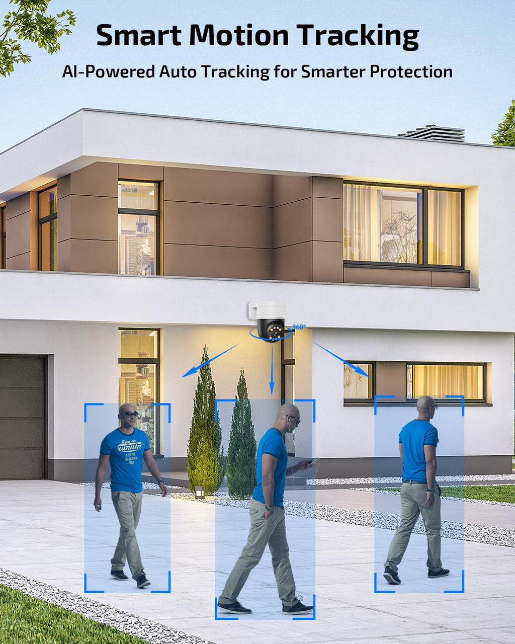 4K Outdoor Wired Security Camera System, PoE Video Surveillance System