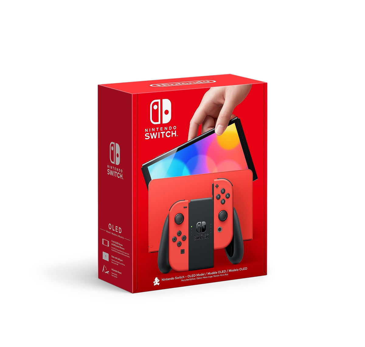 Nintendo Switch – OLED Model w/White Joy-Con