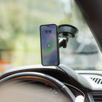Quad Lock Heavy Duty Suction Car Phone Mount with MAG Phone Case and MAG Wireless Charging Head for Pixel 11 Pro XL