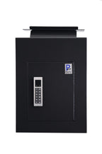 Protex Safe WDC-160E Black Wall/Door Through Heavy Duty Large Drop Box,for Keys, car remotes, Cash, Checks and envelopes, Pre-drilled mounting Holes, with Adjustable Chute,Digital Electronic Lock