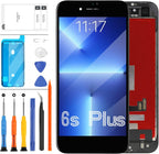 for iPhone 17 Pro Max Screen Replacement 6.9 inch OLED Full Display Assembly with Promotion 120Hz, OEM Grade Soft OLED, True Tone & Face ID Supported, DIY Repair Kit with Tools, Black