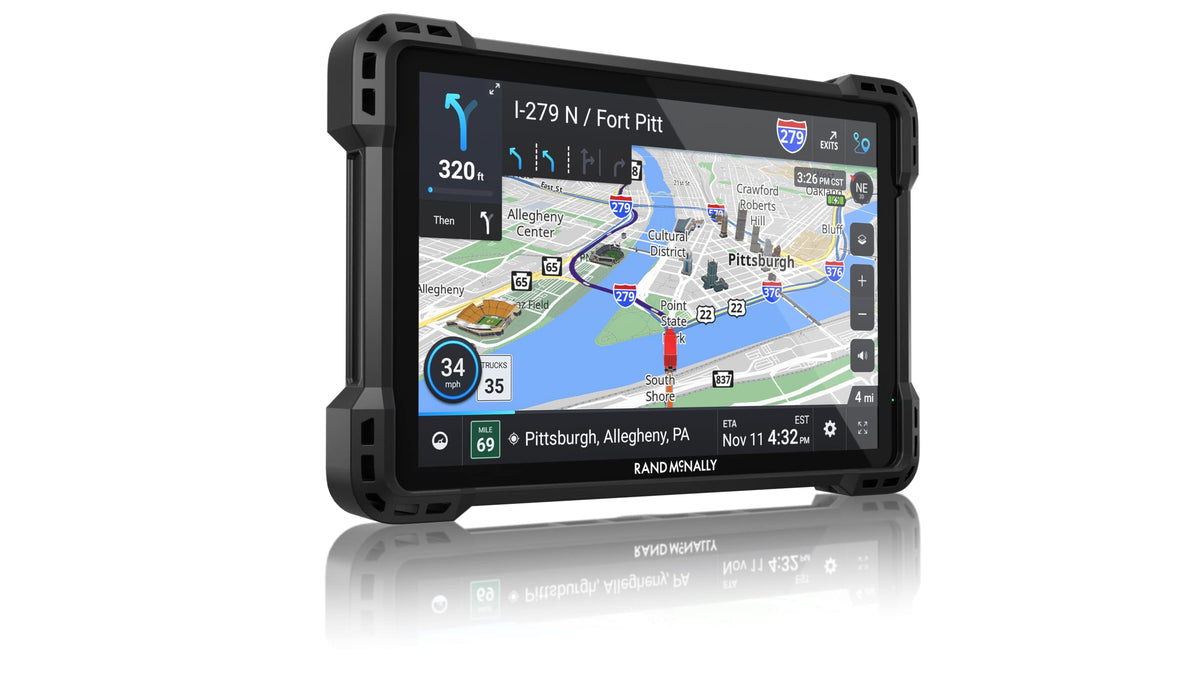 Rand McNally TND 750 7-inch GPS Truck Navigator with Industry's Best Custom Trucking Routes, Rand Navigation 2.0, Download 2025 Maps