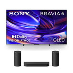 Sony 65 Inch BRAVIA 6 OLED 4K HDR Smart Google TV with Gemini (K-65A60)