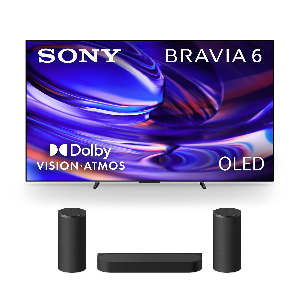 Sony 65 Inch BRAVIA 6 OLED 4K HDR Smart Google TV with Gemini (K-65A60)