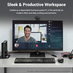HP ProDesk 400 Business MFF Desktop,Intel Core i3-13100T,16GB RAM+512GB SSD