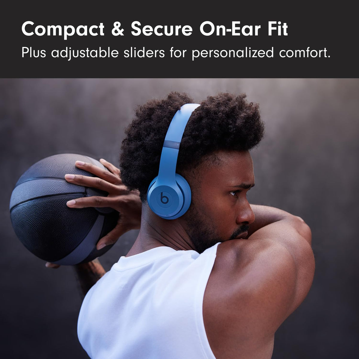 Beats Solo4 with AppleCare+ for Headphones (2 Years) - Slate Blue