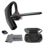 Poly Voyager Legend 50 UC Bluetooth Headset, Charging Case, AI-Powered Noise Cancellation, 4Mic WindSmart Tech, 10-Hr Battery, 98 ft Wireless Range, Multipoint Connectivity, Voice Assistant, GTW Cloth