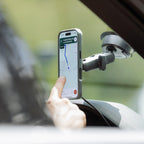 Quad Lock Heavy Duty Suction Car Phone Mount with MAG Phone Case and MAG Wireless Charging Head for Pixel 11 Pro XL