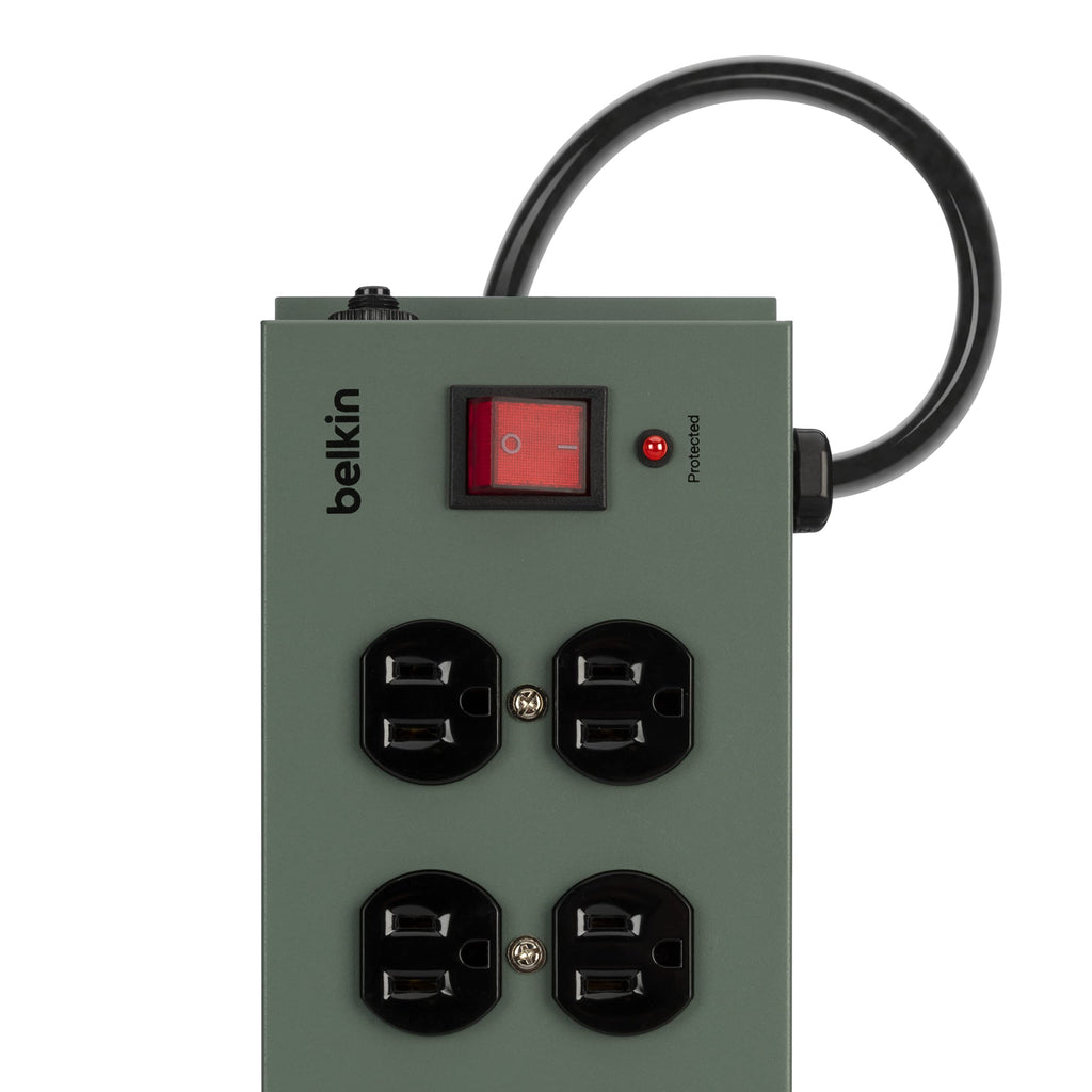 Belkin 10-Outlet Surge Protector Power Strip, 885J, 15ft Cord, 5 Pack