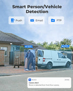 REOLINK 5MP 8CH Home Security Camera System with 2TB HDD RLK8-520D4-5MP