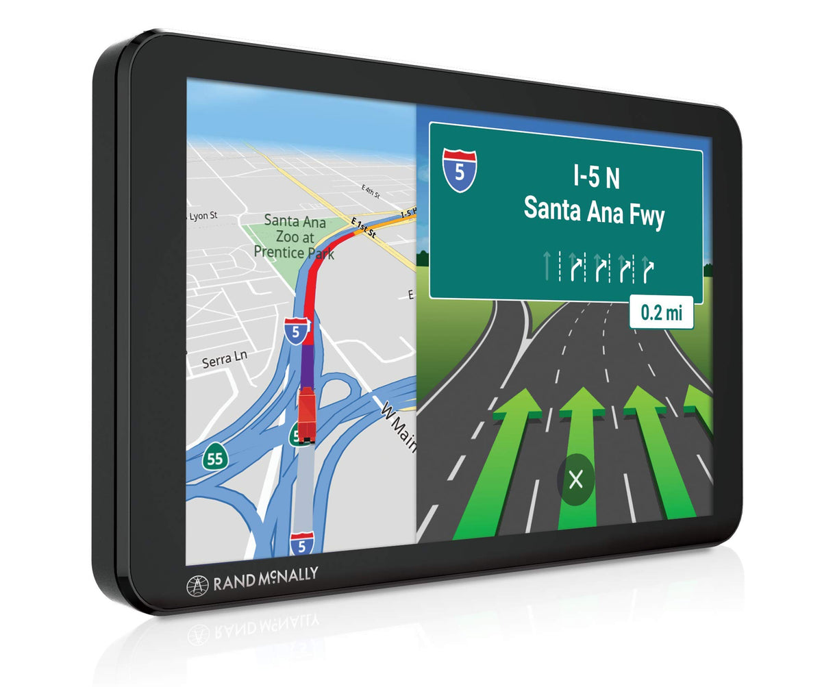 Rand McNally TND T85 8-inch GPS Truck Navigator with Industry's Best Custom Trucking Routes, Rand Navigation 2.0, Download 2025 Maps