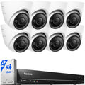 REOLINK 16CH 12MP PoE Security Camera System with 4TB HDD RLK16-1200D8-A