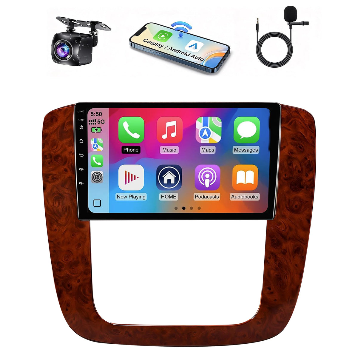 【4G+64G】Car Radio Stereo for Chevy Silverado Tahoe Suburban 2007-2013