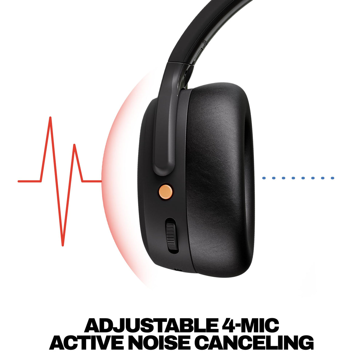 Skullcandy Crusher ANC 2 Noise Cancelling Wireless Headphones - True Black