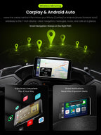 R7M 7" Wireless Motorcycle CarPlay & Android Auto for BMW Motorcycles - Native Wonder Wheel & Action Camera Control (GoPro/Insta360)| TPMS/RPM| OTA Updates|1200-Nit IP69K GPS | Nav Prep 5/6