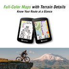 Bryton Rider 650 Sensor Bundle 2.8 Inch Color LCD Touchscreen GPS Bike/Cycling Computer, Preloaded USA Map, Compatible with Bike Radar, 33hrs Long Battery Life, Navigation Waterproof