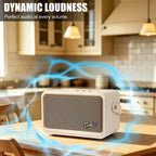 Home Bluetooth Speaker, Loud Stereo Sound with Bass and Treble Controls
