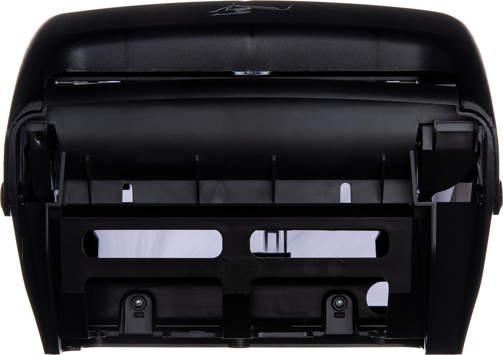 San Jamar Ocean Smart System Automatic Paper Towel Dispenser, Electronic for Bathroom and Kitchen, 16.5" x 11.75" x 9.25", 1 Count, Black Pearl