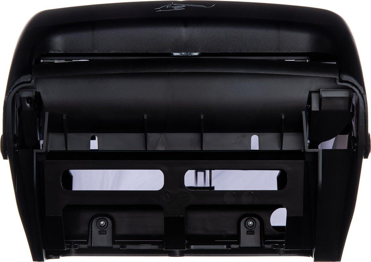 San Jamar Ocean Smart System Automatic Paper Towel Dispenser, Electronic for Bathroom and Kitchen, 16.5" x 11.75" x 9.25", 1 Count, Black Pearl