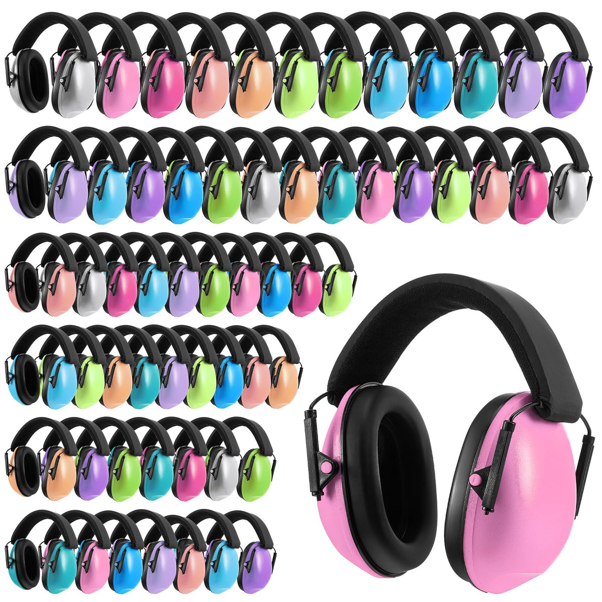 36 Pcs Kids Ear Protection Noise Cancelling Headphones, 8 Colors