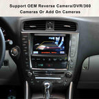 for Lexus is 2005 2006 2007 2008 Linux Interface Box Upgrade Original Car Radio Screen Wireless Carplay Android Auto GPS Navigation