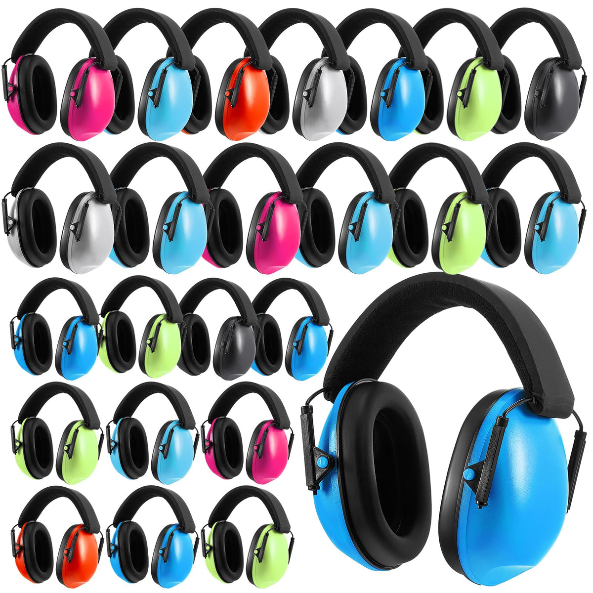 36 Pcs Kids Ear Protection Noise Cancelling Headphones, 8 Colors