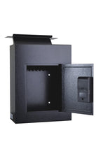 Protex Safe WDC-160E Black Wall/Door Through Heavy Duty Large Drop Box,for Keys, car remotes, Cash, Checks and envelopes, Pre-drilled mounting Holes, with Adjustable Chute,Digital Electronic Lock