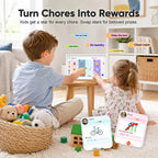 Digital Calendar 15.6" Smart Calendar&Chore Chart, 1080P Interactive Touchscreen Electronic Calendar for Family Schedules, 64GB Digital Picture Frame WiFi, Wall Mountable, AiMOR APP-White