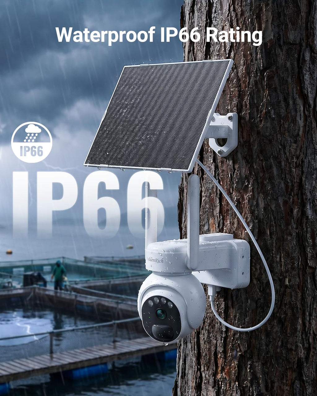 2026 Non-WiFi Cellular Security Camera with 360Day Unlimited Mobile Data