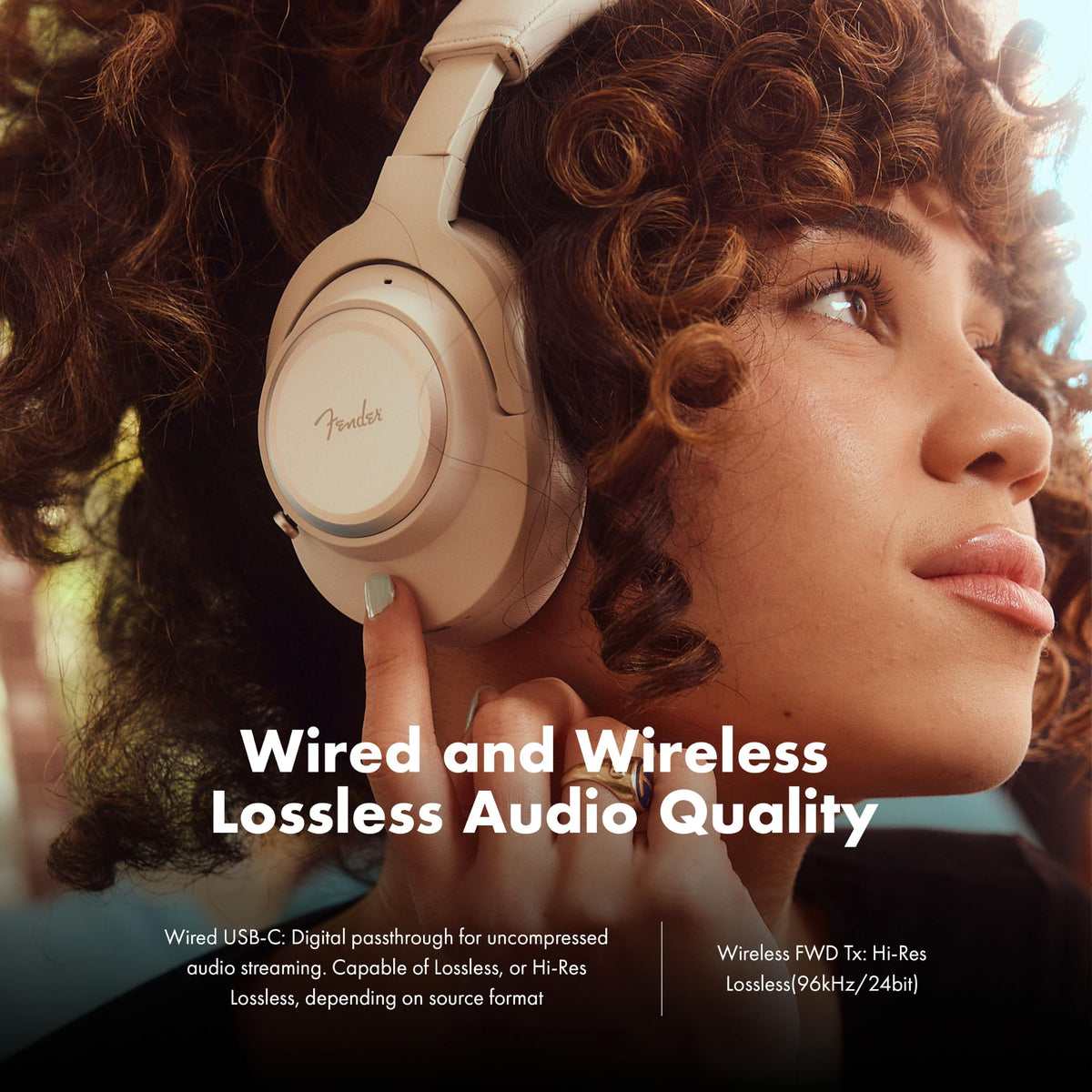 Fender Audio Mix Over Ear Wireless Headphones w/Active Noise Cancellation