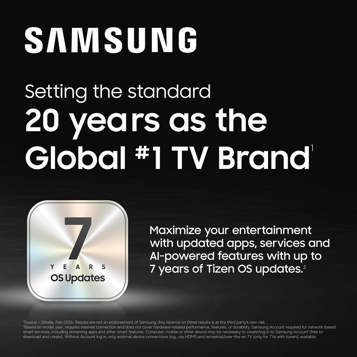 Samsung 55-Inch Class The Frame Art TV LS03HE, QLED 4K, 2026 Model