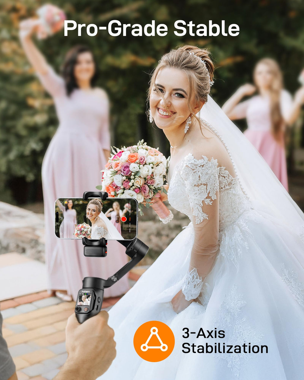 hohem iSteady V3 Ultra 3-Axis Gimbal Stabilizer for iphone & Android