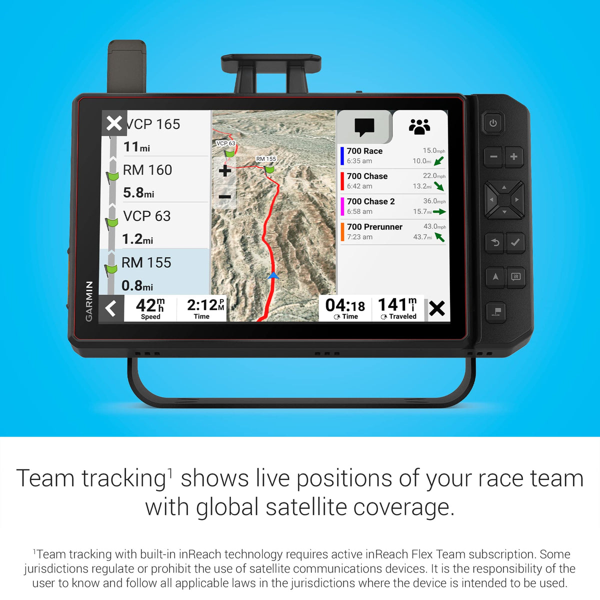 Garmin Tread® XL - Baja Race Edition, 10” Off-Road Race Navigator