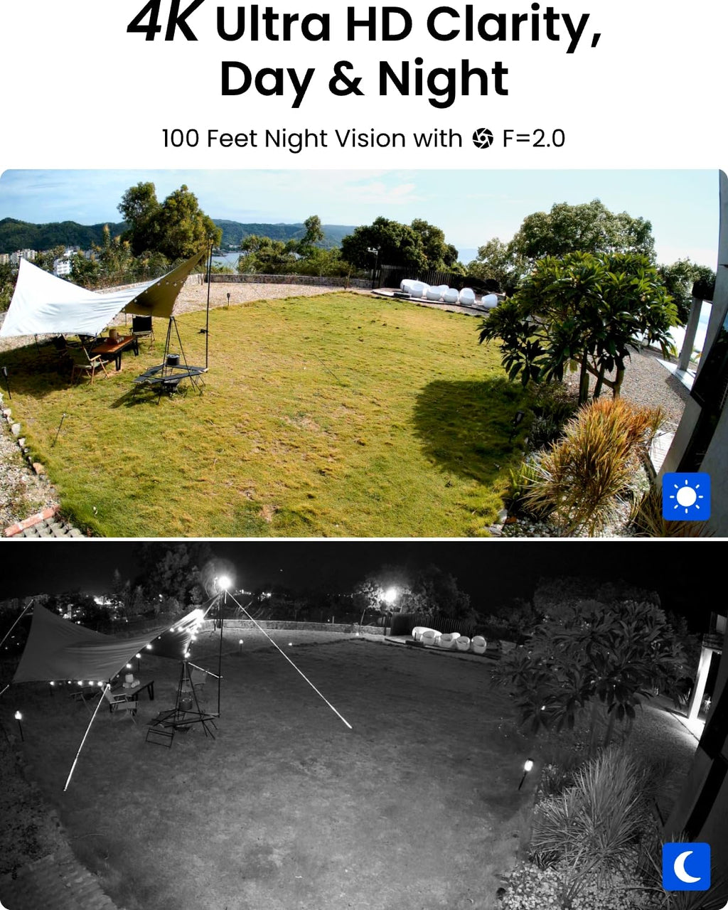 REOLINK 8CH 4K/8MP Security Camera System with 2TB HDD RLK8-800B6