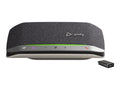 Poly - Sync 20+ Bluetooth Speakerphone (Plantronics) - Personal Portable Speakerphone - USB-C Bluetooth Adapter - Connect to Your PC/Mac/Cell Phone - Works with Teams (Certified), Zoom & More