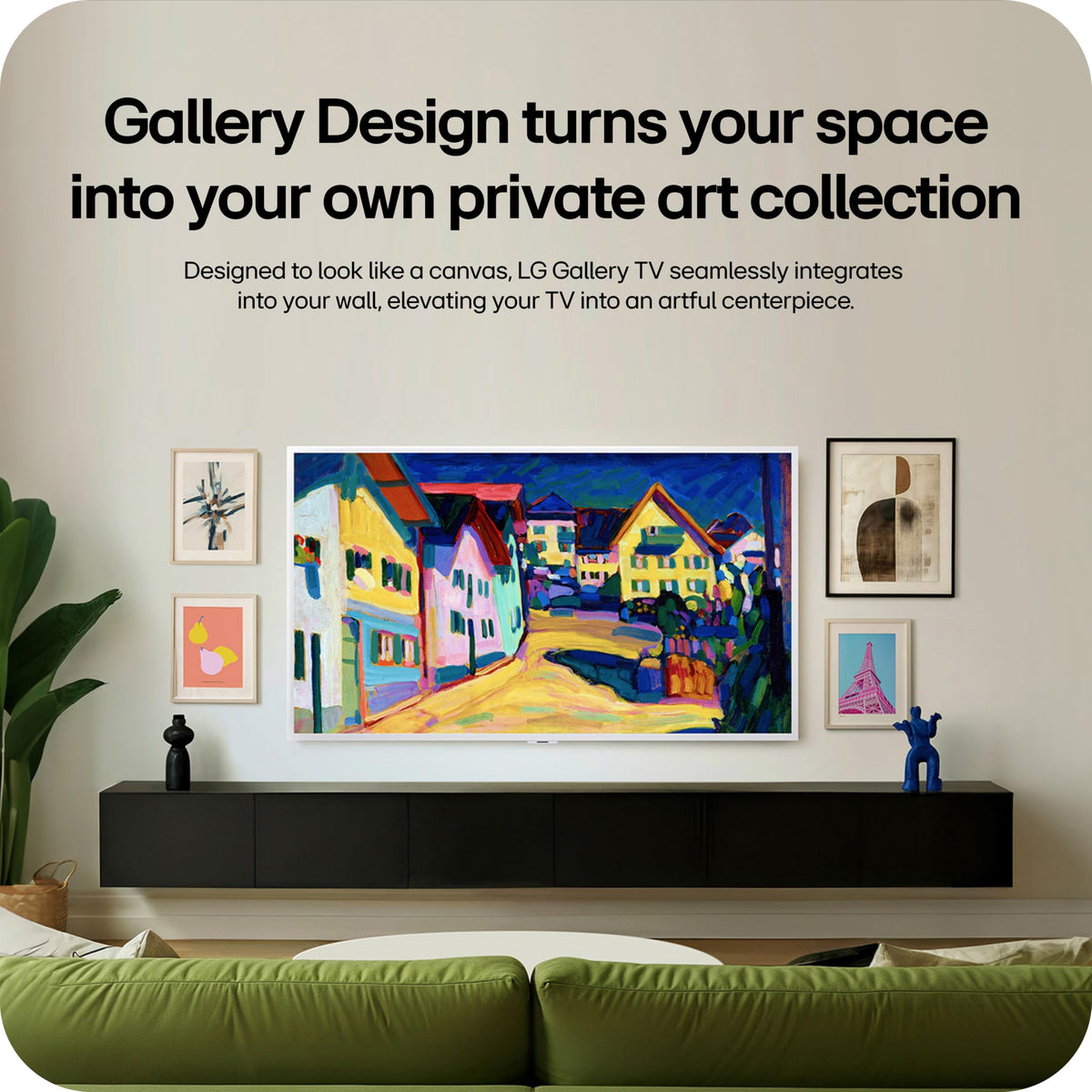 LG 55 Inch Class LG Gallery TV with Frame LX7B Mini LED 4K Smart TV 2026