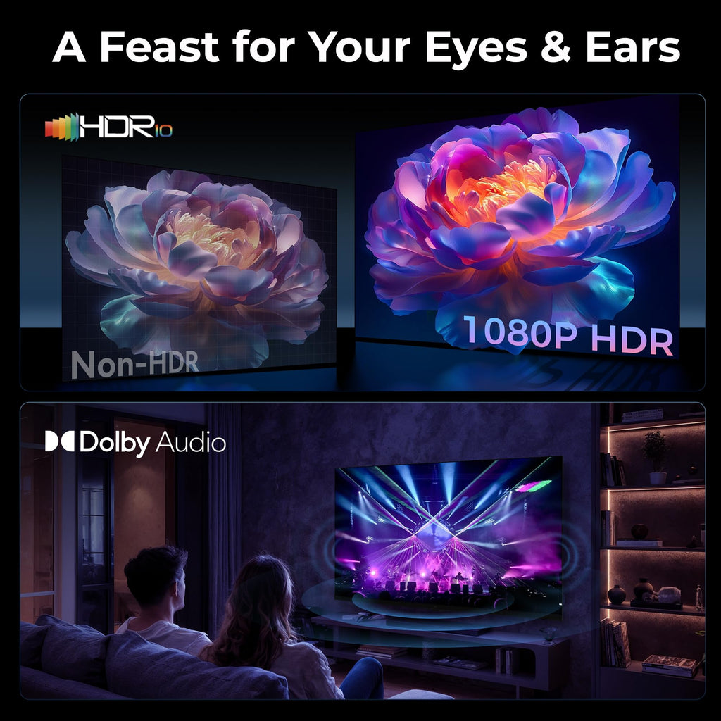 FPD 40 Inch Smart TV 1080p Full HD Powered by Tizen OS Dolby Audio