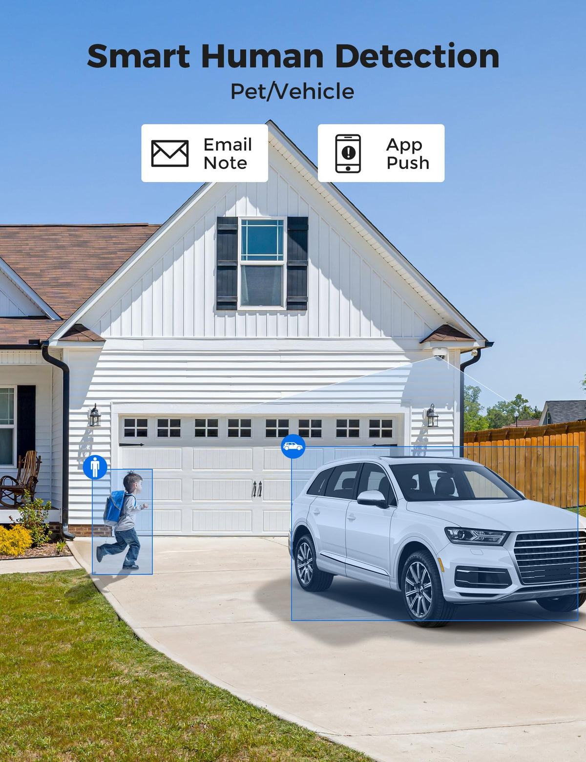 Hiseeu Wireless Security Camera System, 5MP 4 Cam-Kit, 14" LCD, 3TB HDD