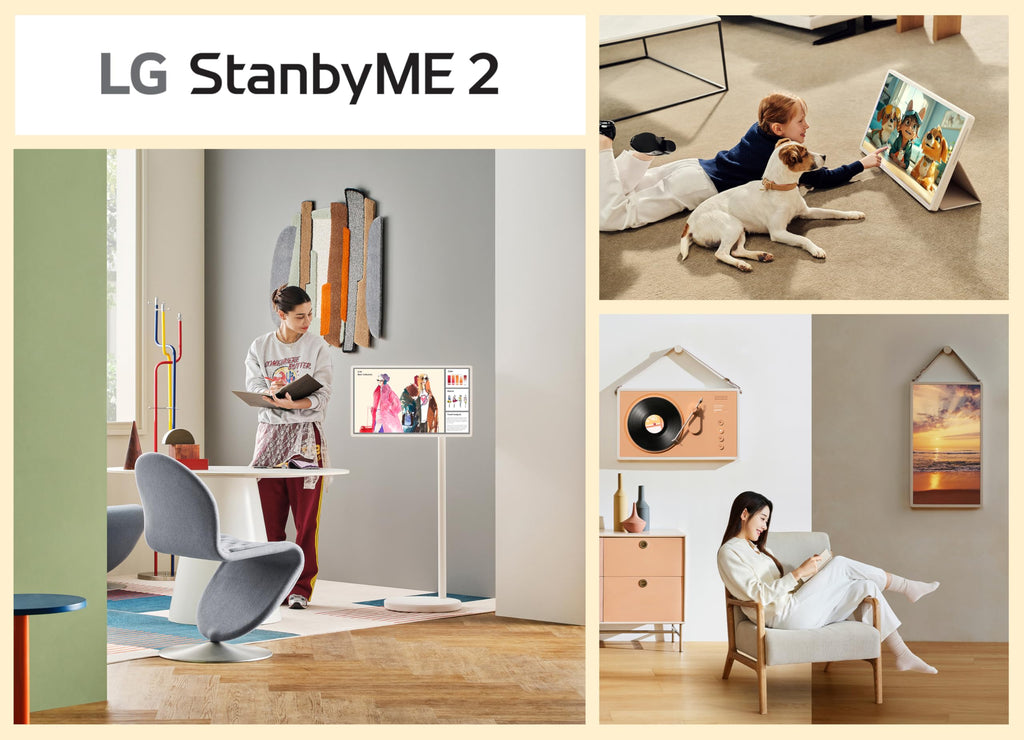 LG StanbyME 2 27 Inch Portable Smart Touch Screen with 4hr Battery