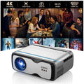 Smart Projector True 1800ANSI Indoor Daylight, 4K HDR Support Home Theater